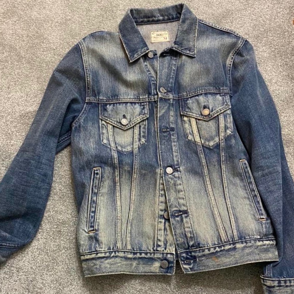 polo ralph lauren men’s denim jacket